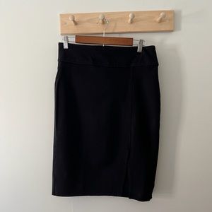 Worthington Black Slit Skirt